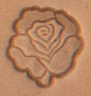 966 flower rose leathercraft stamp leather stamping tool, leather tool